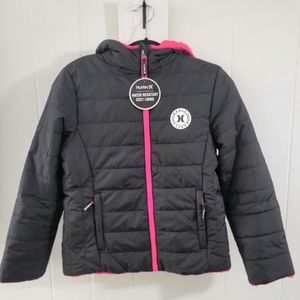 BRAND NEW Hurley girls coat